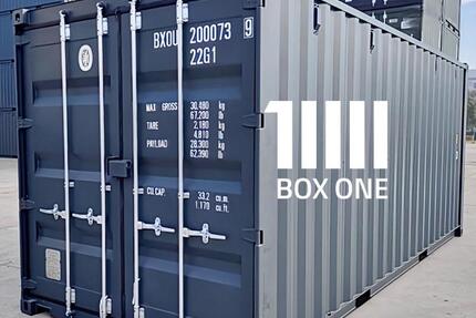 ⚡️20 Fuß Seecontainer | BOX ONE | Container | Lagercontainer | alle Farben ⚡️ zimmer