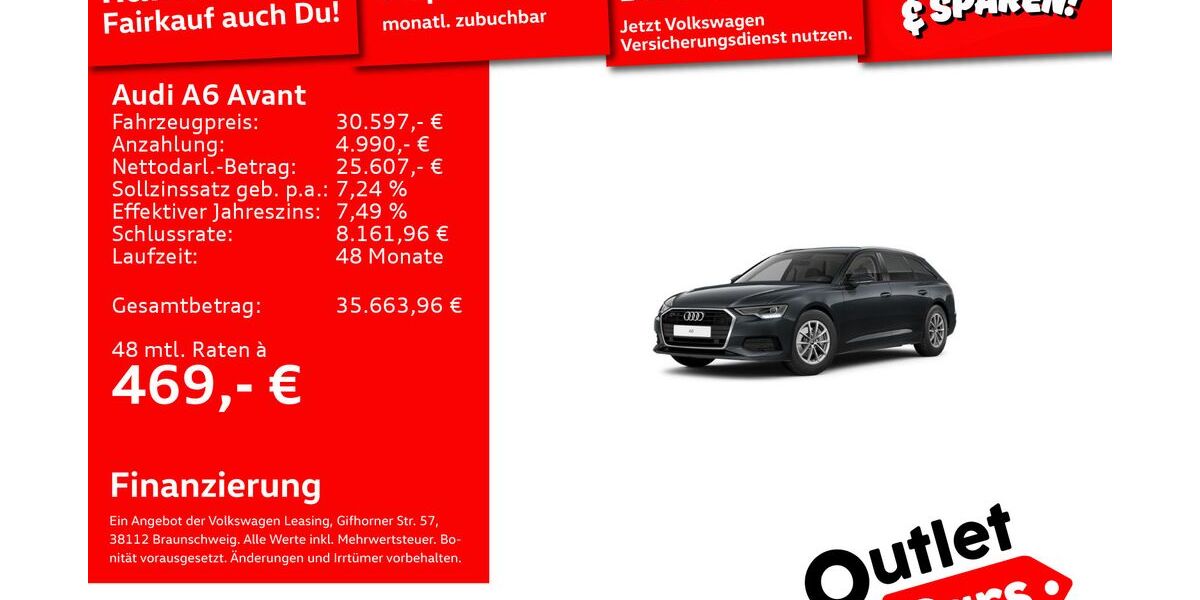 Audi A6 73.203 km 30.291 &euro; Weinheim 69469