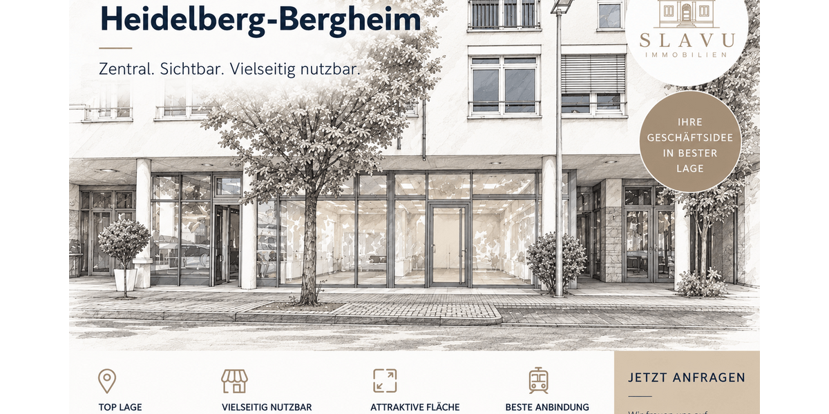 Gewerbeobjekt Heidelberg Bahnstadt - 2.500&euro; | Angebot:27338517