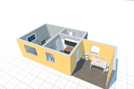 Mietwohnung 1 Zimmer Wohnung, Einbauküche,Bezugsfrei,Barrierefrei 1 zimmer