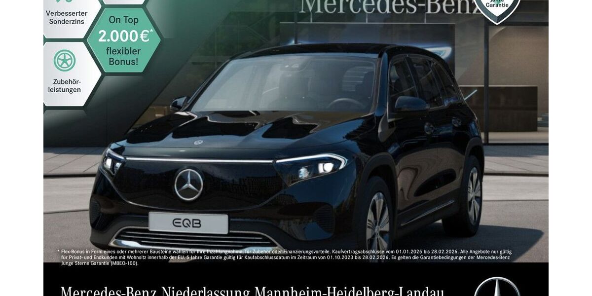 Mercedes-Benz EQB 17.493 km 36.990 € Mannheim 68165