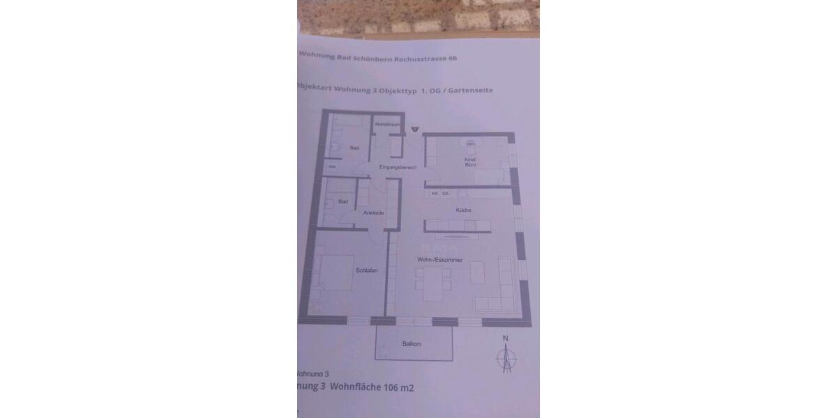 Etagenwohnung Kronau - 3 Zimmer, 106 m&sup2;, 572.000&euro; | Angebot:26707289