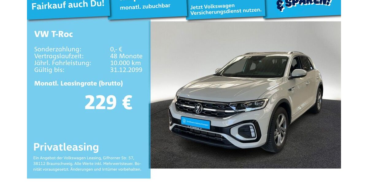 VW T-Roc 19.726 km 19.999 &euro; Mannheim 68309
