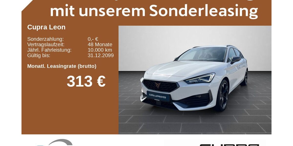 Cupra Leon 61.051 km 24.200 &euro; Ladenburg 68526