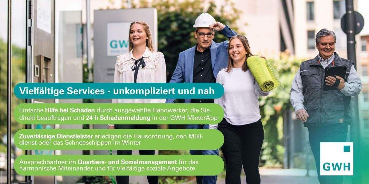 Etagenwohnung Heppenheim Heppenheim - 3 Zimmer, 59 m&sup2;, 709&euro; | Angebot:25695791