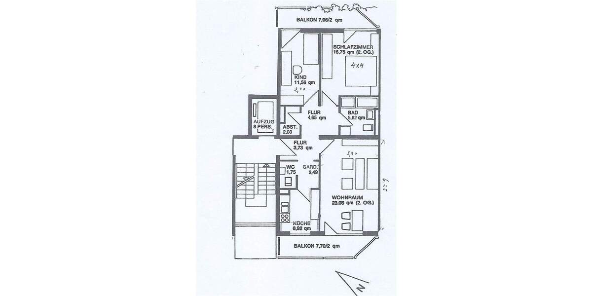 Schöne Eigentumswohnung in Top-Oststadtlage 3 zimmer