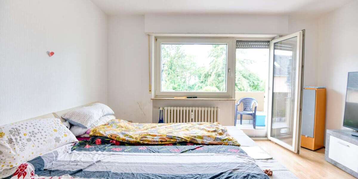 Praktisch geschnittene 2-Zimmer-Wohnung mit Balkon und Stellplatz - Terrassenwohnung Mannheim Käfertal | Angebot:27023847