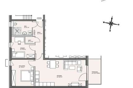 Wohnung zum Mieten in Speyer 538,08 € 79.13 m²
