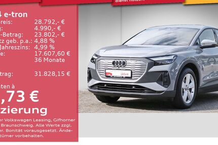 Audi Q4 e-tron 21.321 km 27.799 € Weinheim 69469