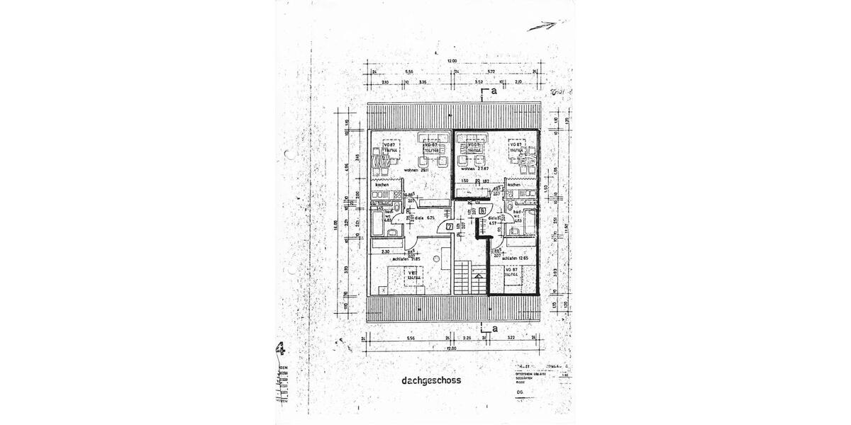 Dachgeschoßwohnung Schwetzingen - 2.5 Zimmer, 35 m&sup2;, 650&euro; | Angebot:26336097
