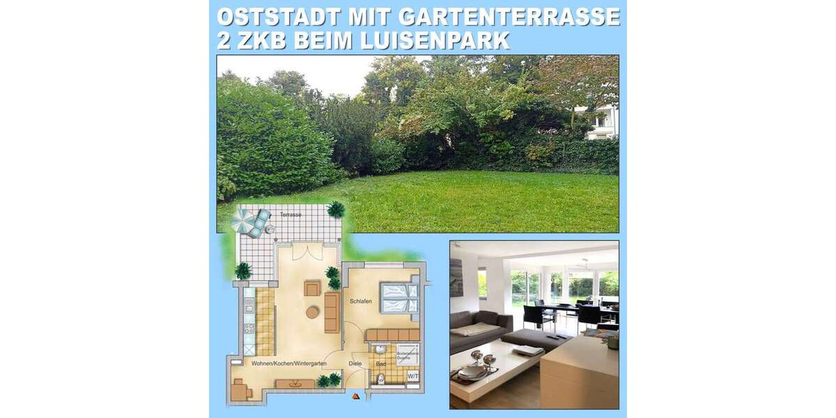 Etagenwohnung Mannheim Fahrlach - 2 Zimmer, 65 m&sup2;, 375.000&euro; | Angebot:26890940