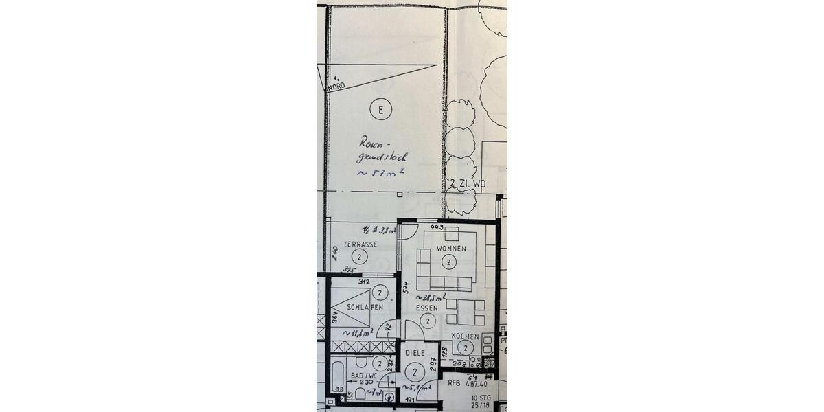 Terrassenwohnung Gaiberg - 2 Zimmer, 56 m&sup2;, 187.000&euro; | Angebot:25451506