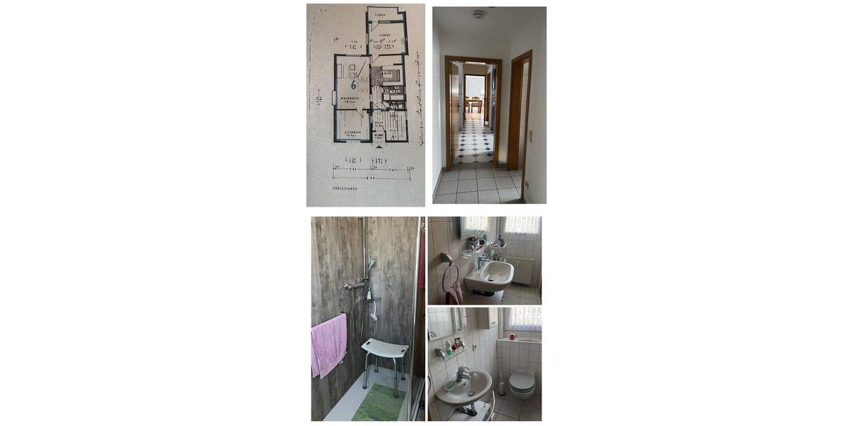 Etagenwohnung Leimen - 4 Zimmer, 104 m&sup2;, 1.350&euro; | Angebot:26851348