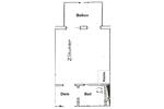 Etagenwohnung Leimen - 1 Zimmer, 25 m&sup2;, 550&euro; | Angebot:26312722