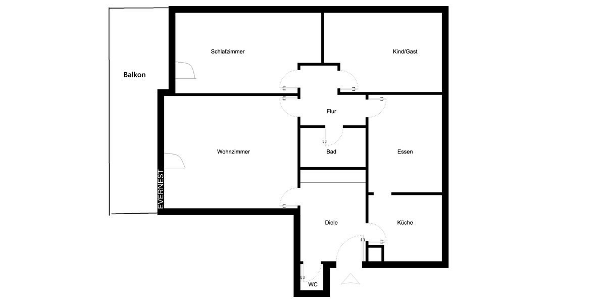 Etagenwohnung Mannheim Sandhofen - 4 Zimmer, 114 m&sup2;, 1.100&euro; | Angebot:25377160