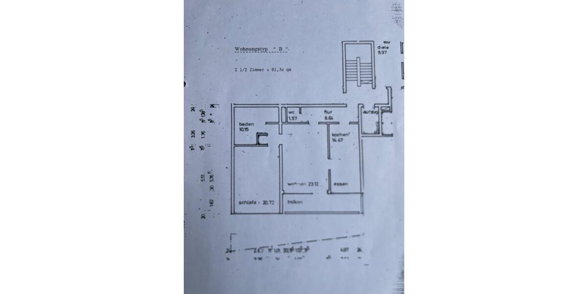 Etagenwohnung Viernheim - 2 Zimmer, 81 m&sup2;, 210.000&euro; | Angebot:26476935