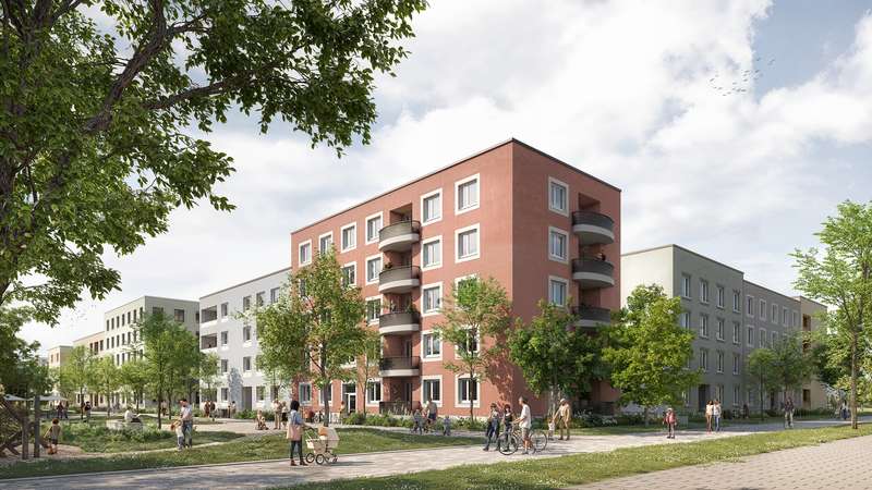 Etagenwohnung Heidelberg Boxberg - 3 Zimmer, 76 m&sup2;, 796&euro; | Angebot:27144202