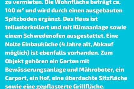 Haus in Forst zu vermieten 4.5 zimmer