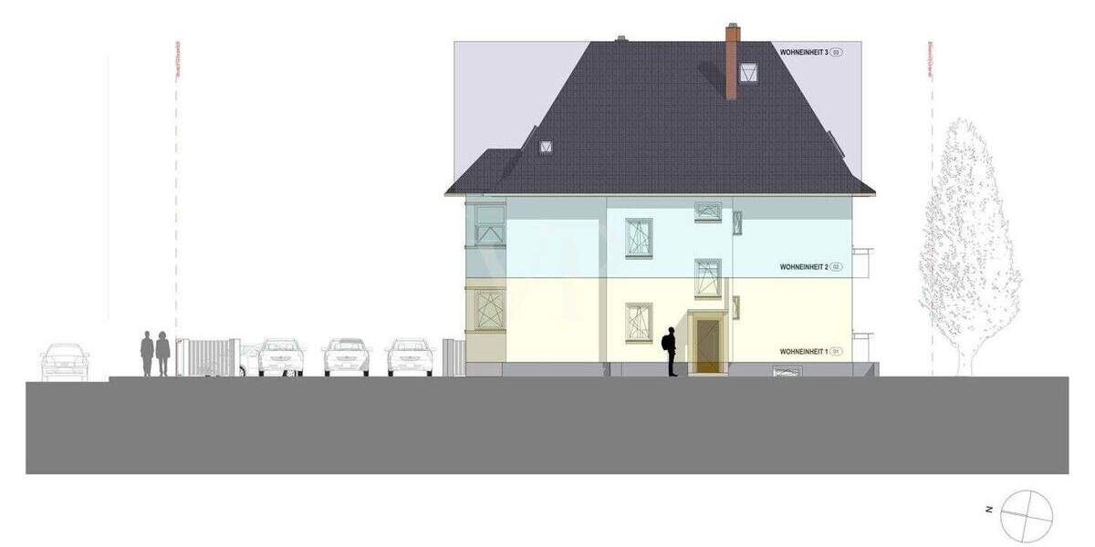 Etagenwohnung Heidelberg/Weststadt Weststadt - 4 Zimmer, 110 m&sup2;, 560.000&euro; | Angebot:25695224