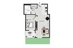 Etagenwohnung Sandhausen - 2 Zimmer, 68 m&sup2;, 950&euro; | Angebot:26486904