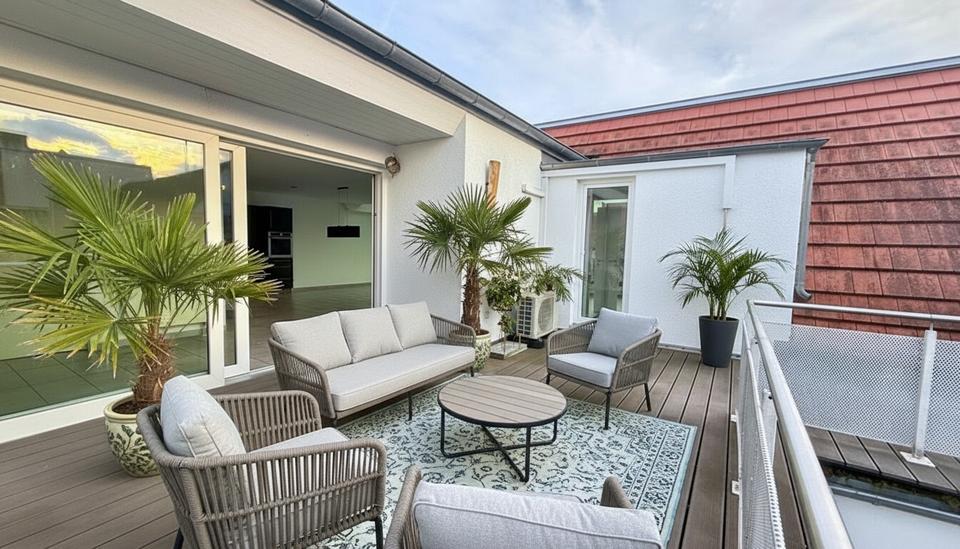 Ab sofort bezugsfreies Traum-Penthouse im Zentrum von Sinsheim 2 zimmer