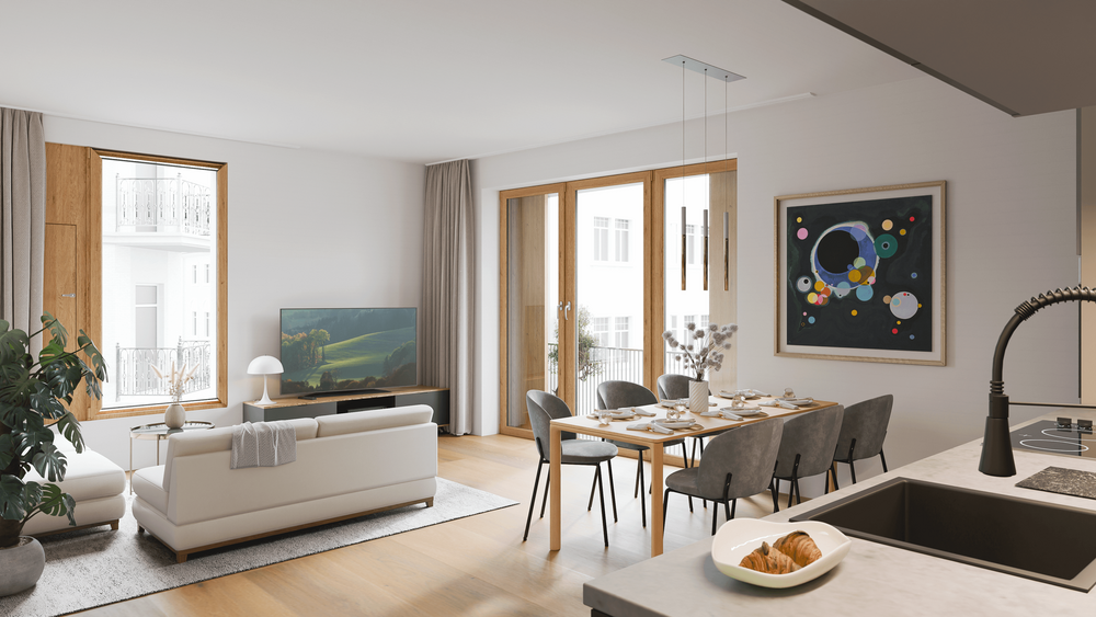 Etagenwohnung Heidelberg Neuenheim - 4 Zimmer, 84 m&sup2;, 1.075.000&euro; | Angebot:26906878