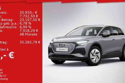 Audi Q4 e-tron 40.990 km 27.960 € Mosbach 74821