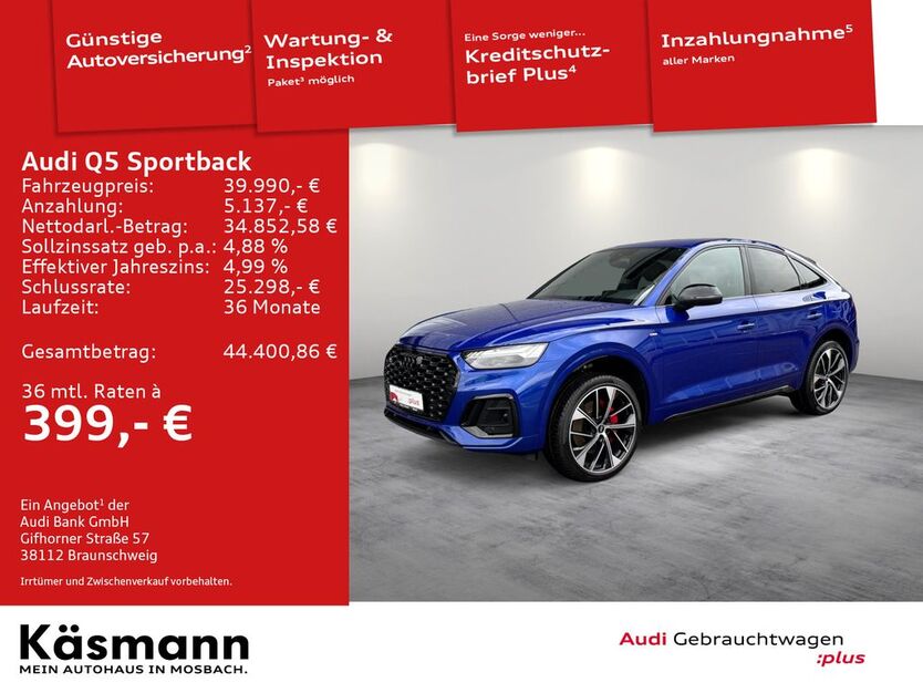 Audi Q5 58.009 km 38.990 € Mosbach 74821