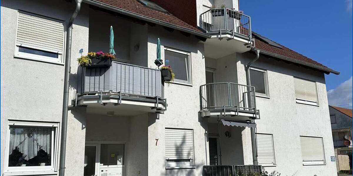 Etagenwohnung Ludwigshafen-Maudach Maudach - 1.5 Zimmer, 40 m&sup2;, 480&euro; | Angebot:26877544
