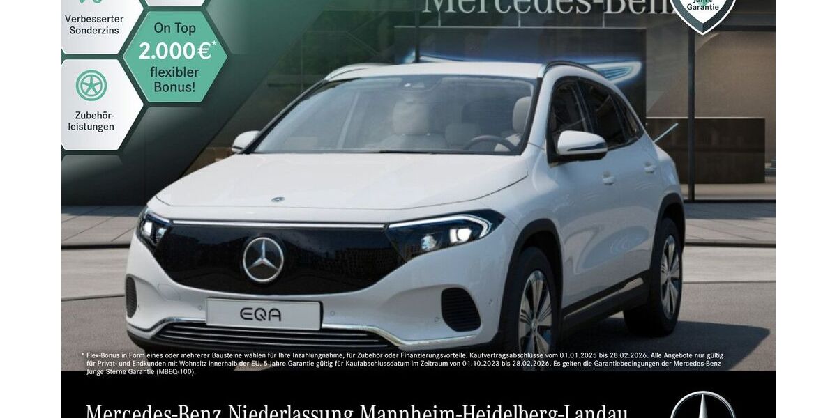 Mercedes-Benz EQA 21.427 km 35.490 € Mannheim 68165