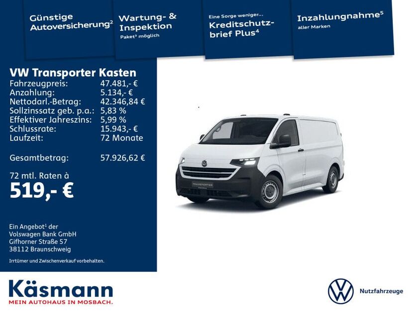 VW Andere 1.257 km 44.625 € Mosbach 74821