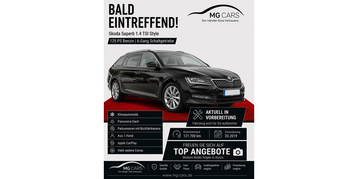 Skoda Superb 121.700 km 16.750 &euro; Mannheim 68309