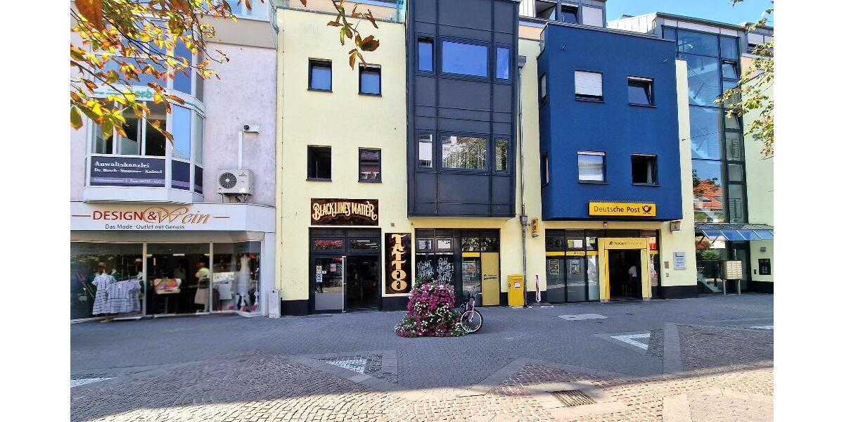 Gut vermietete Gewerbeeinheit in bester 1A-Lage der Frankenthaler Fußgängerzone - Grundstück Frankenthal | Angebot:27103417