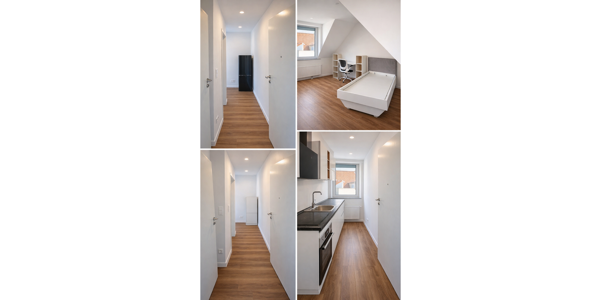 Etagenwohnung Mannheim Herzogenried - 1 Zimmer, 26 m&sup2;, 520&euro; | Angebot:25901184