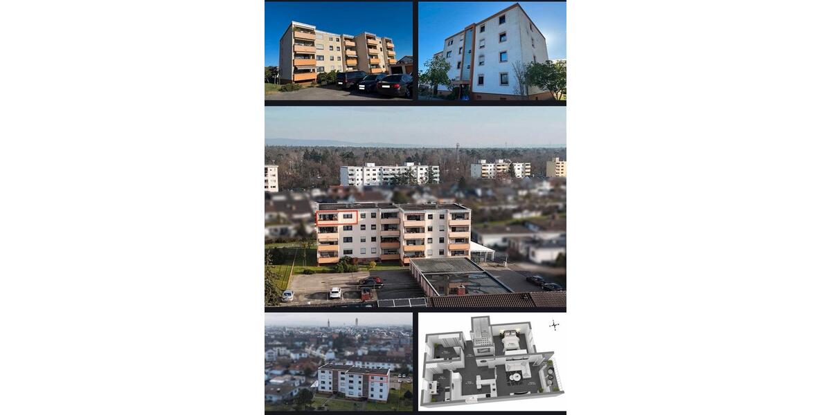 Etagenwohnung Hockenheim - 4 Zimmer, 88 m&sup2;, 319.000&euro; | Angebot:24770982