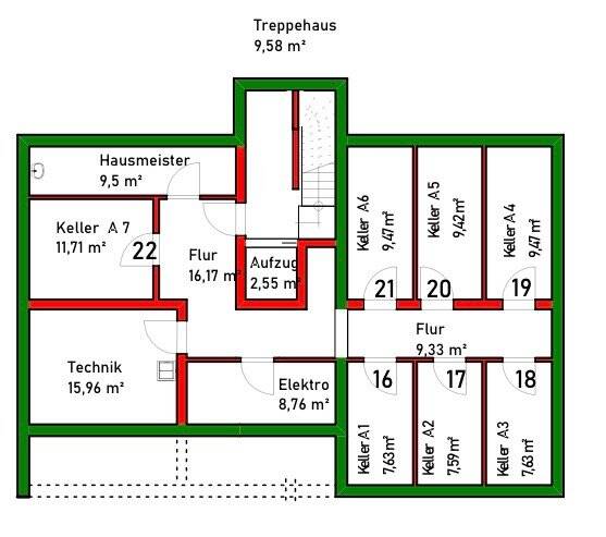 Etagenwohnung Bad Schönborn Mingolsheim - 2 Zimmer, 77 m&sup2;, 413.200&euro; | Angebot:24027219