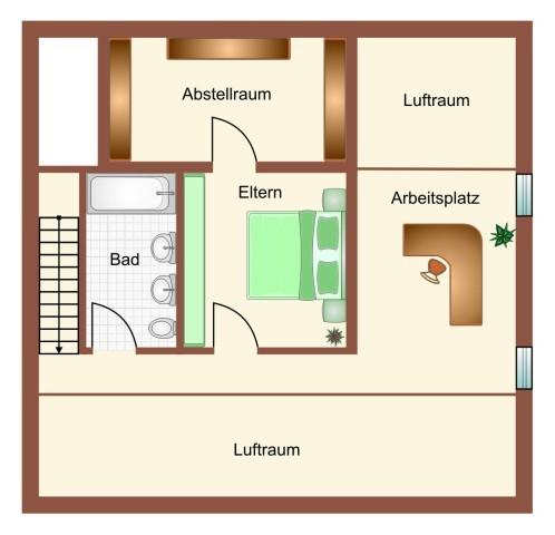 Zentral Wohnen im Herzen von Wiesloch mit toller Dachterrasse und Blick ins Grüne 4 zimmer
