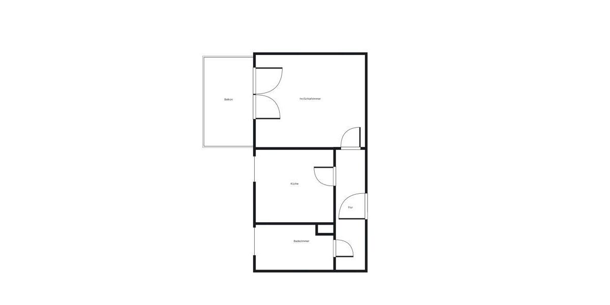 Etagenwohnung Leimen - 2 Zimmer, 48 m&sup2;, 541&euro; | Angebot:25881300