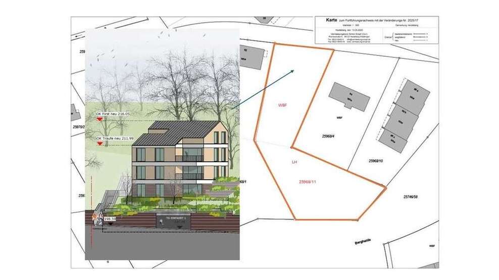 Grundstück zu verkaufen in Heidelberg Rohrbach 1.550.000 € 2961 m²