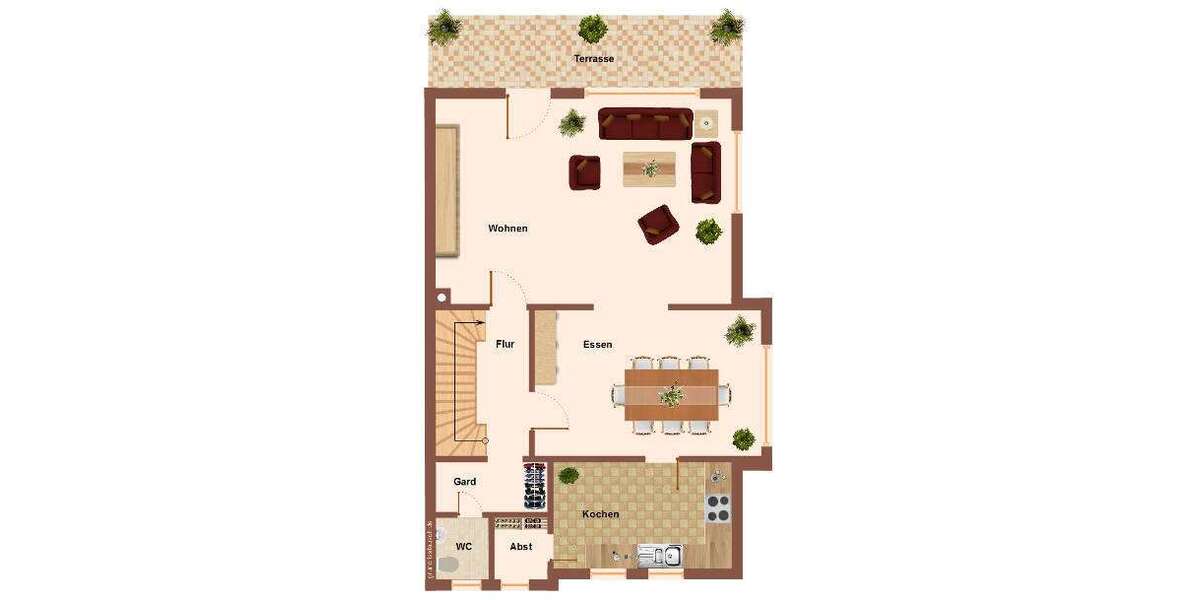 Einfamilienhaus Gaiberg - 6 Zimmer, 172 m&sup2;, 1.790&euro; | Angebot:26961931