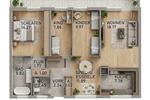 Erdgeschoßwohnung Frankenthal (Pfalz) - 4.5 Zimmer, 93 m&sup2;, 210.000&euro; | Angebot:26062912