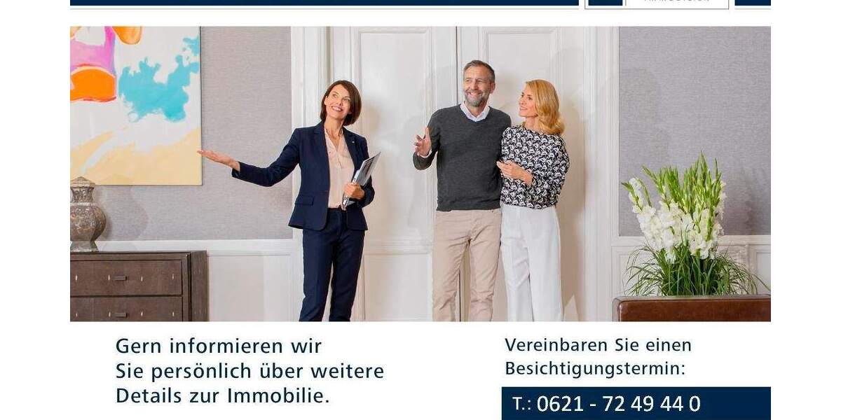 Etagenwohnung Mannheim / Oststadt Oststadt - 3 Zimmer, 111 m&sup2;, 2.050&euro; | Angebot:25355689