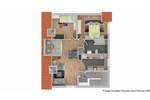 Etagenwohnung Mannheim Gartenstadt - 3 Zimmer, 64 m&sup2;, 219.000&euro; | Angebot:25681569