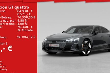 Audi e-tron GT 22.324 km 83.950 € Mosbach 74821