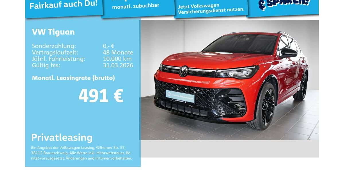 VW Tiguan 34.710 km 42.067 &euro; Mannheim 68309