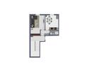 Etagenwohnung Ludwigshafen am Rhein Ludwigshafen-Hemshof - 1 Zimmer, 45 m&sup2;, 99.000&euro; | Angebot:27087758
