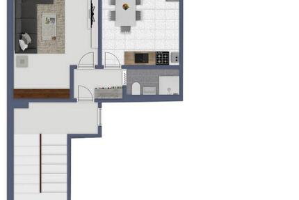 Wohnung Ludwigshafen am Rhein Ludwigshafen-Hemshof - 1 Zimmer, 45 m&sup2;, 99.000&euro; | Angebot:27087758