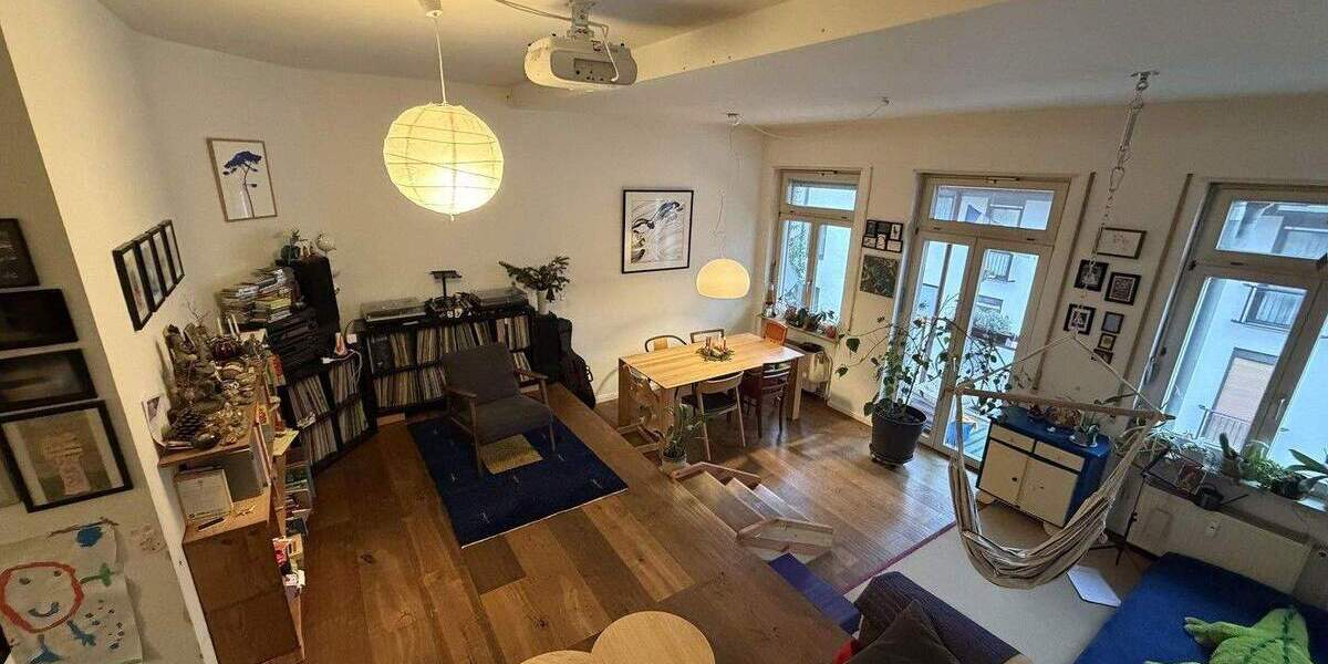 Etagenwohnung Heidelberg Altstadt - 4 Zimmer, 95 m&sup2;, 680.000&euro; | Angebot:24825911