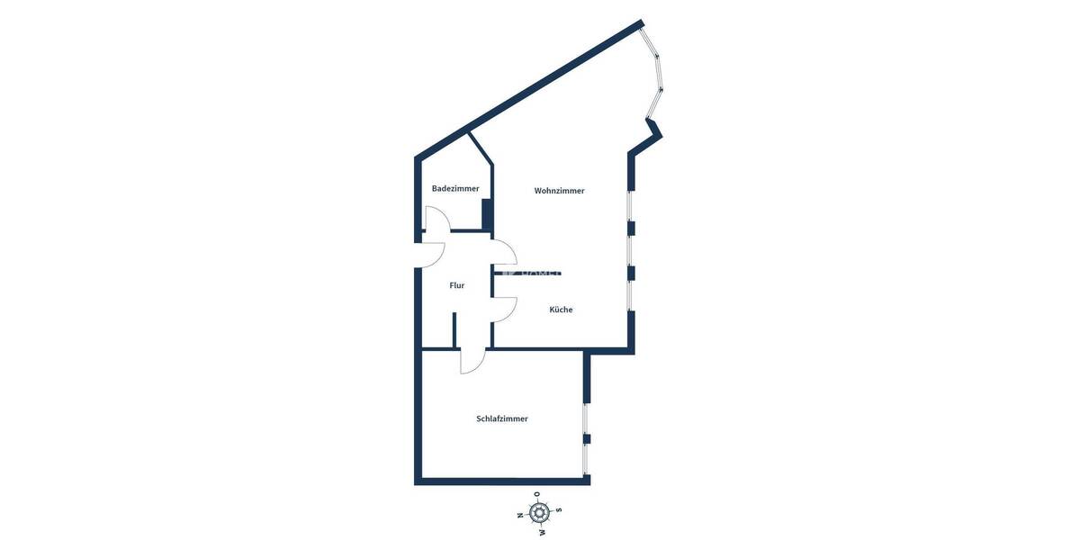 Etagenwohnung Ludwigshafen a.R. Friesenheim/Nord - 2 Zimmer, 60 m&sup2;, 142.500&euro; | Angebot:26377974