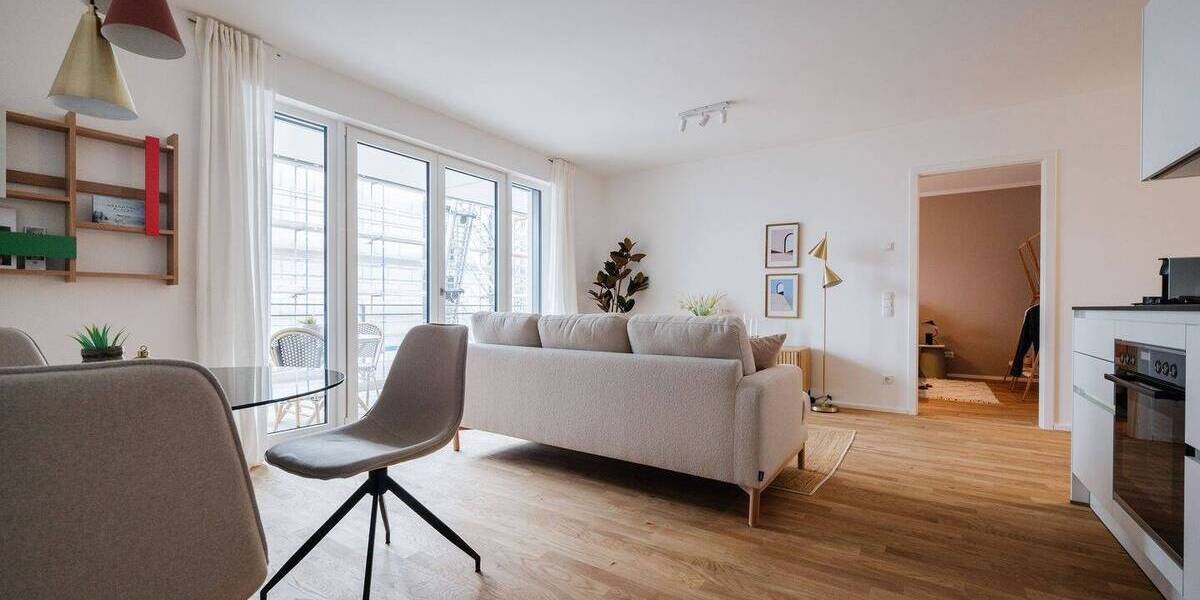 2-Zimmer-Wohnung mit 18 m² Südloggia - Erstbezug und Provisionsfrei 2 zimmer